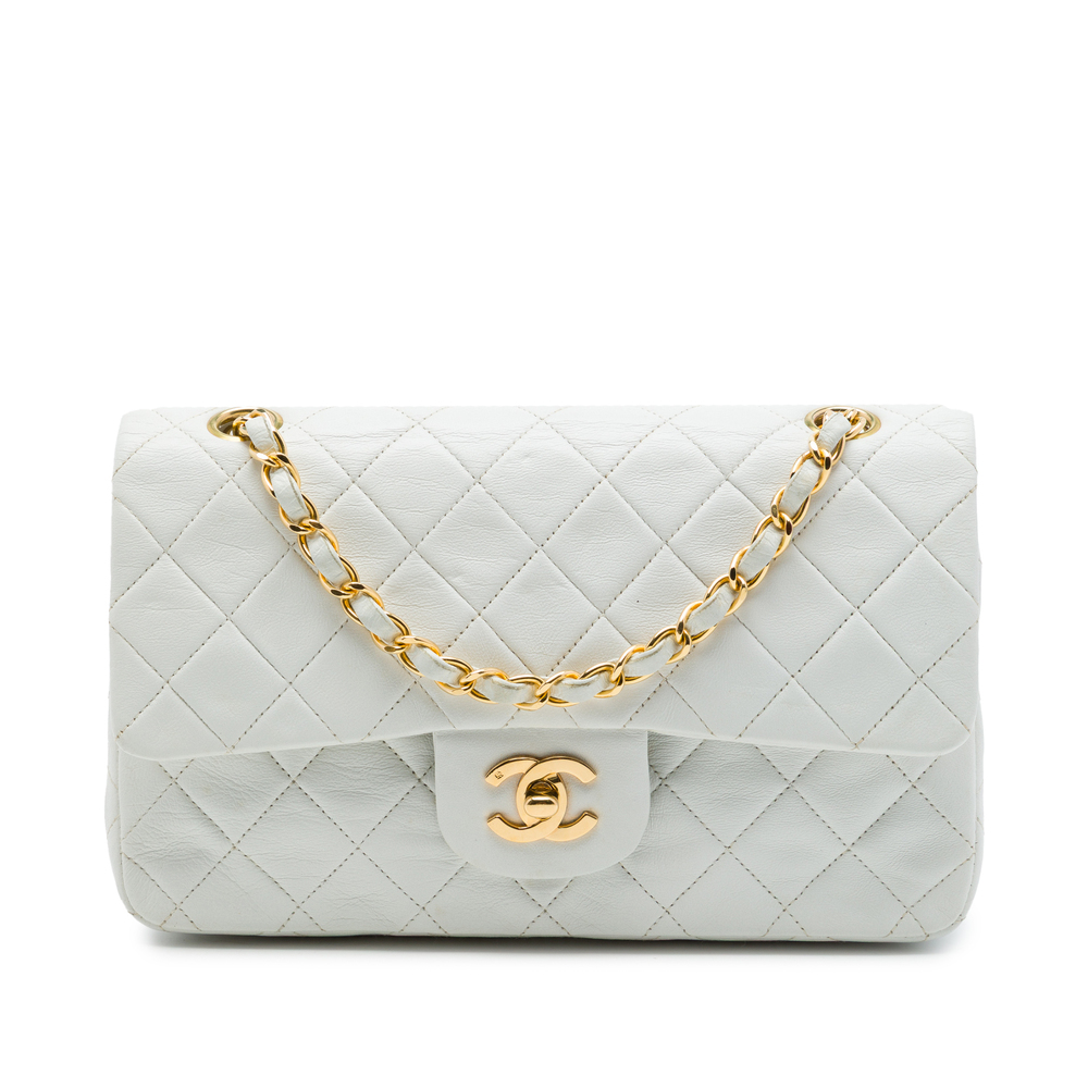Pre-Loved Chanel Small Classic Lambskin Double Flap